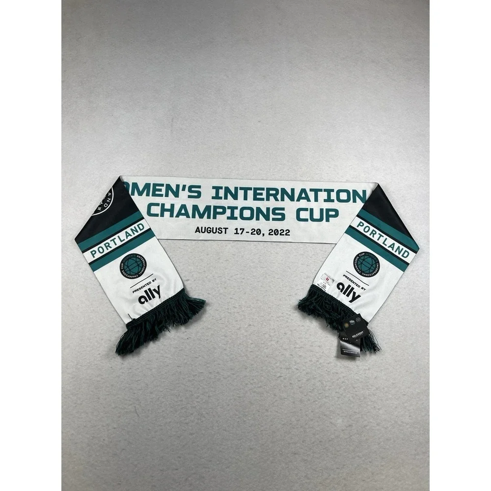NWT Portland Thorns Scarf 2022 Women International Champions Cup Soccer Ruffneck